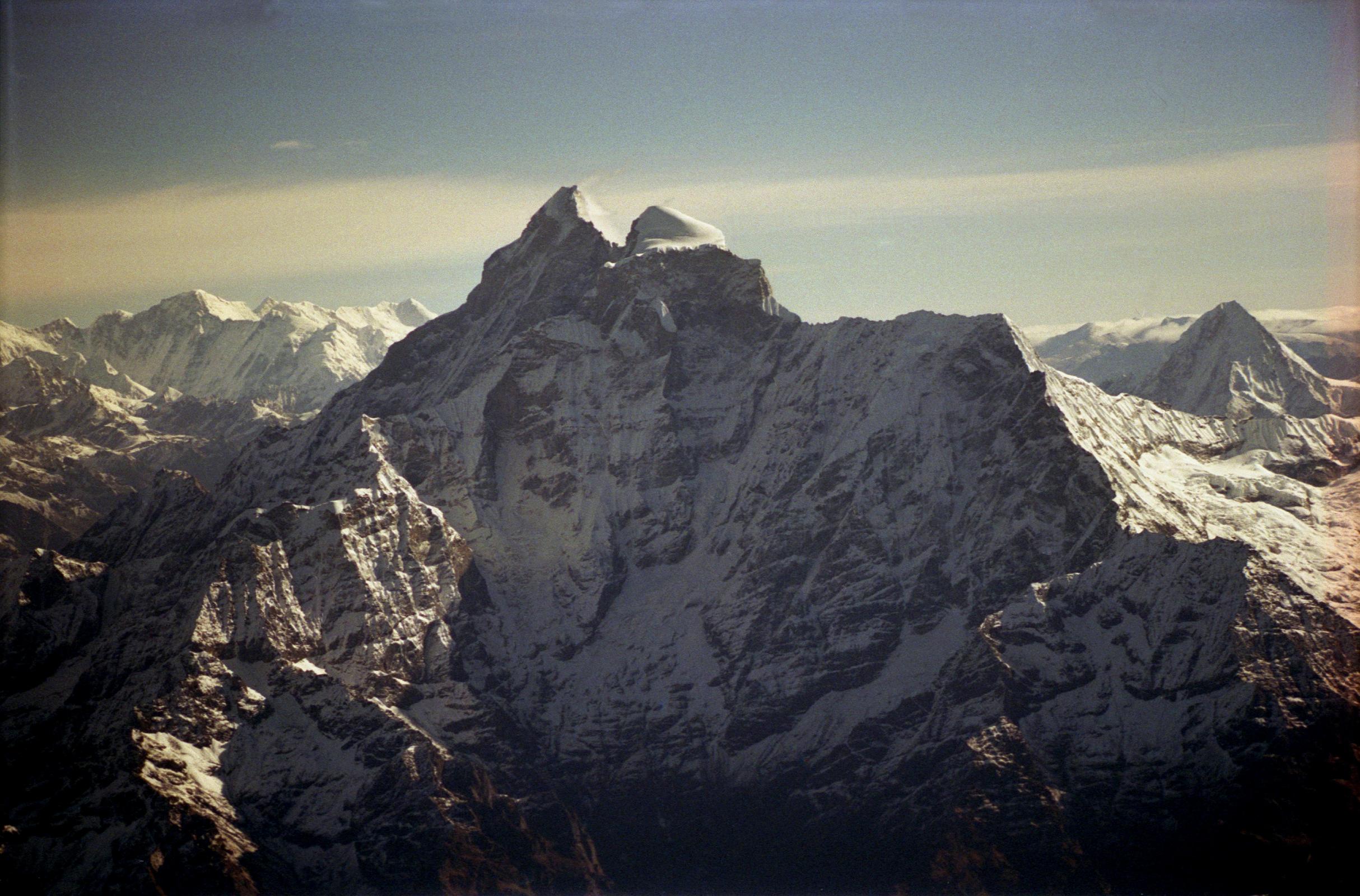 Rolwaling 98 Gauri Shankar From Mountain Flight 2000